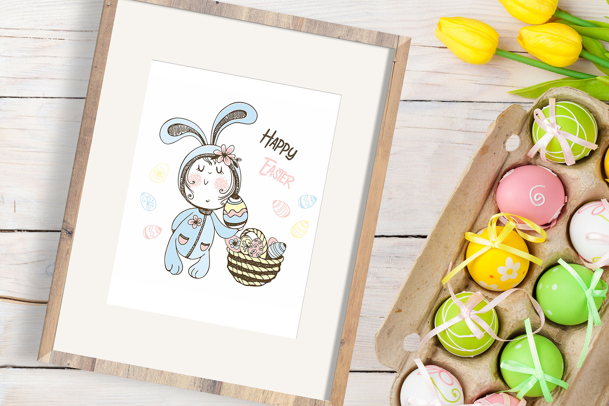 Happy Easter Svg Png, Easter Clipart, Easter Bunny, Easter Cards By