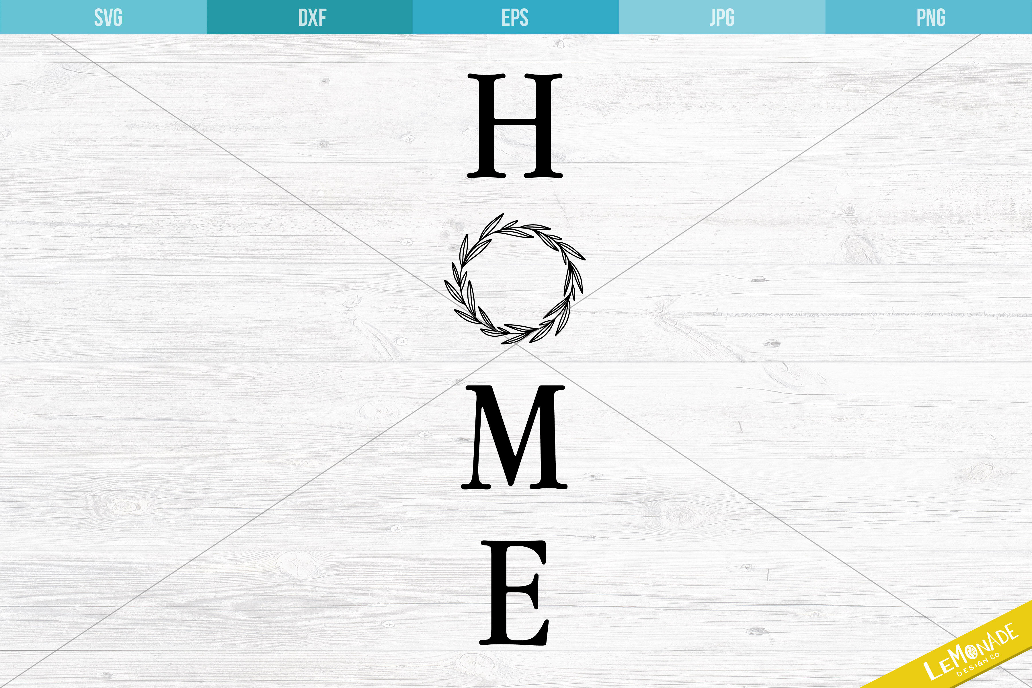 Vertical Home Cutting File Home Svg By Lemonade Design Co Thehungryjpeg Com