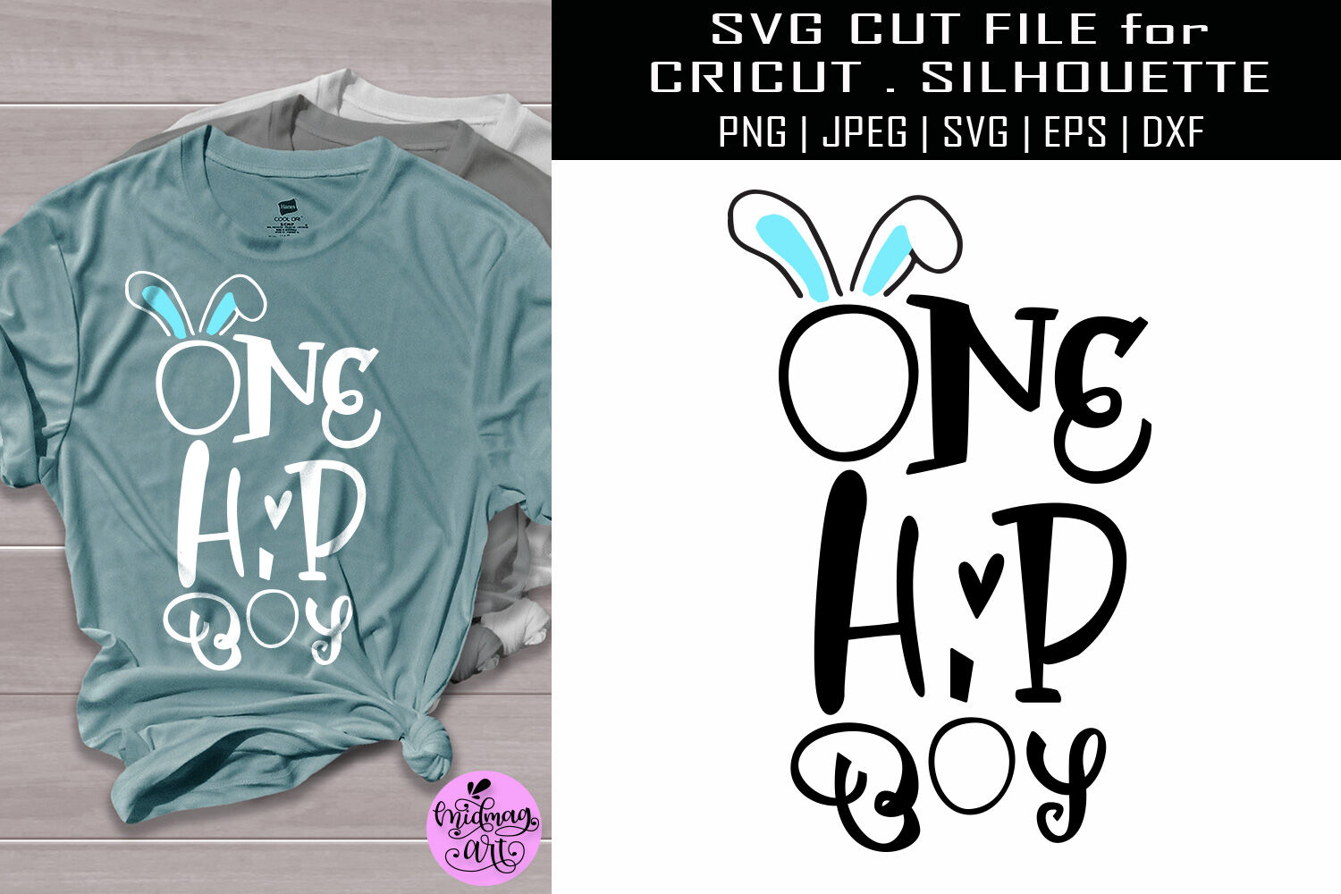 Download One hip boy svg, easter boy shirt svg By Midmagart ...