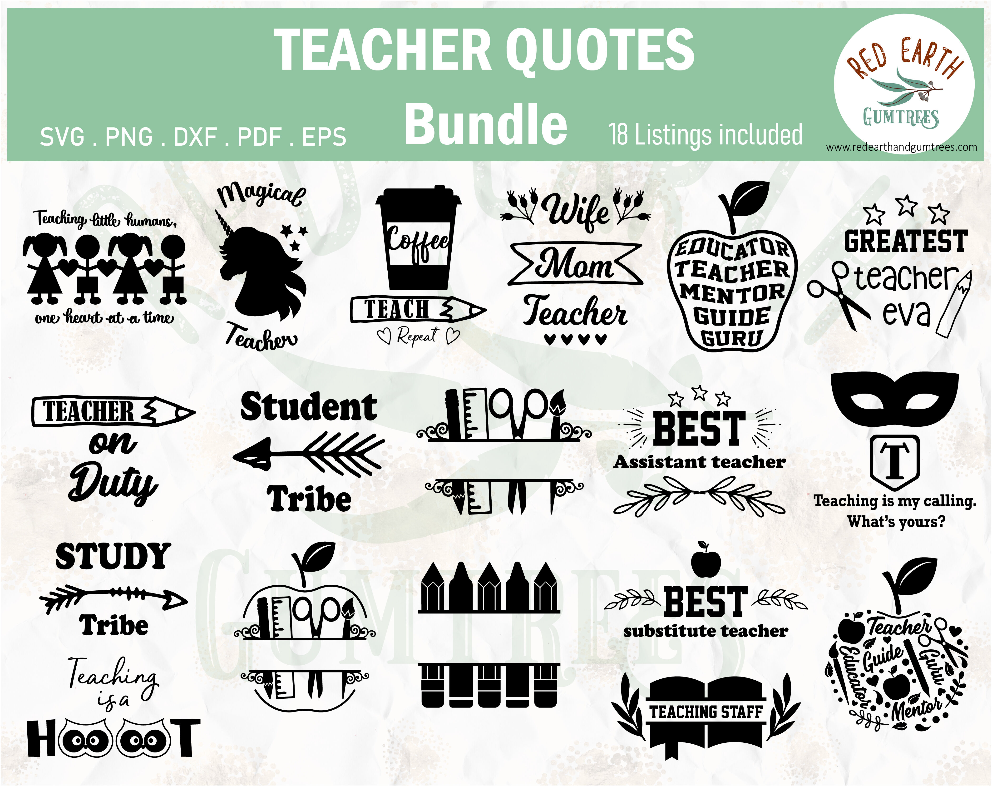 Download Teacher And Students Quotes Bundle Svg Back To School Quotes Teacher By Svgbrewerydesigns Thehungryjpeg Com