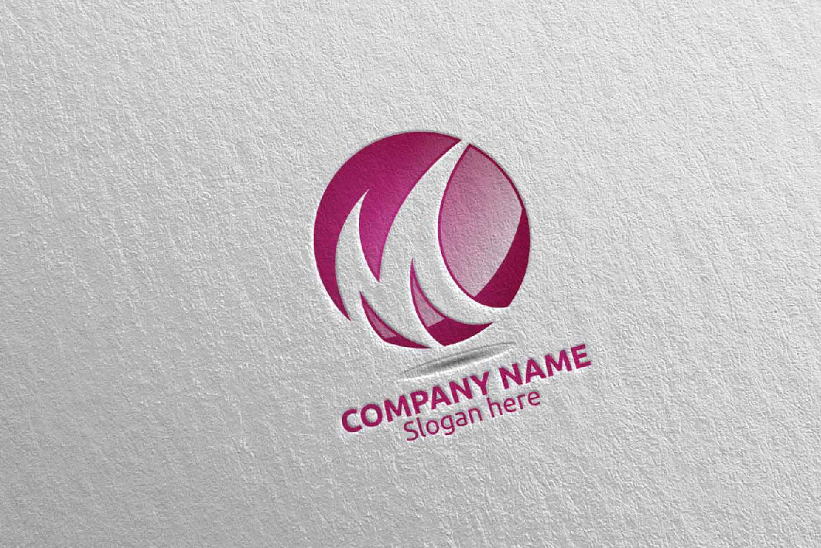 Letter M Logo Design 18 By Denayunethj Thehungryjpeg Com