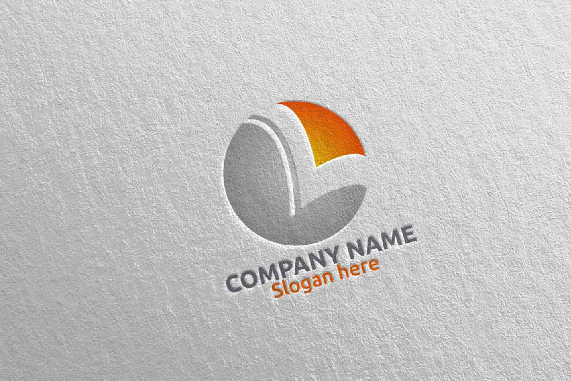 Letter L Logo Design 21 By Denayunethj Thehungryjpeg Com