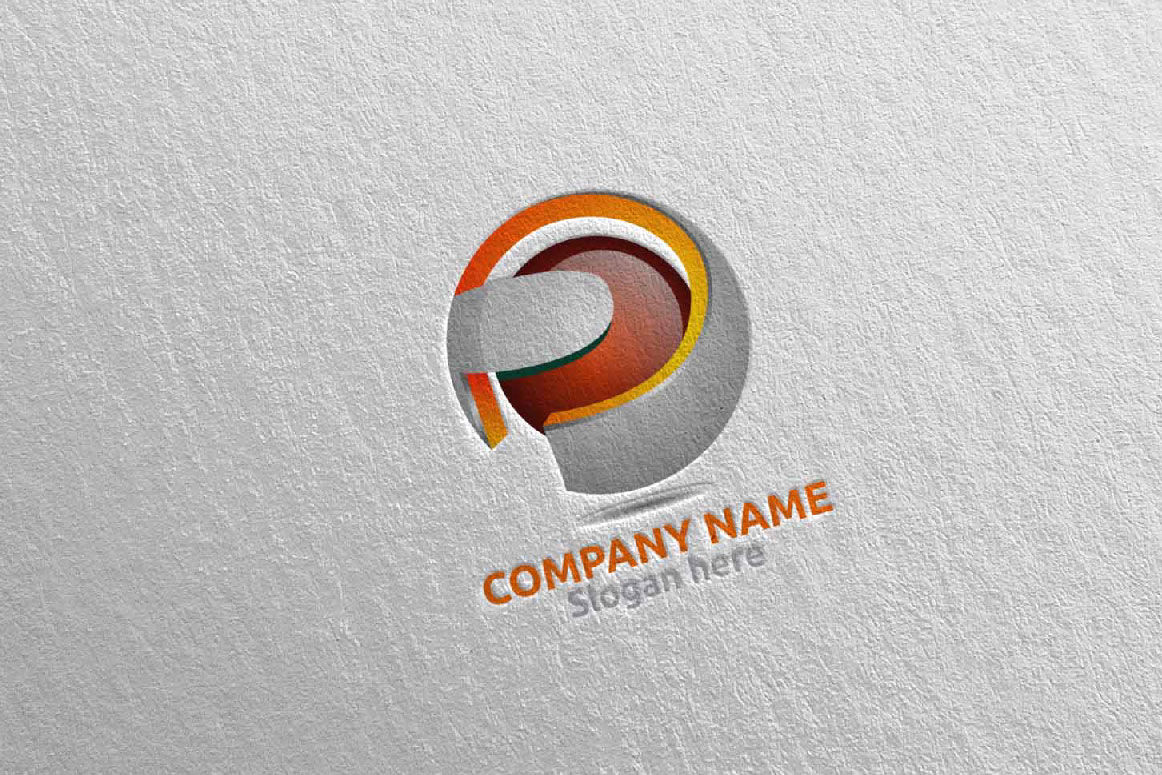 P letter 3D logo design - Modern and colorful concept by Kusumo Diharjo on  Dribbble