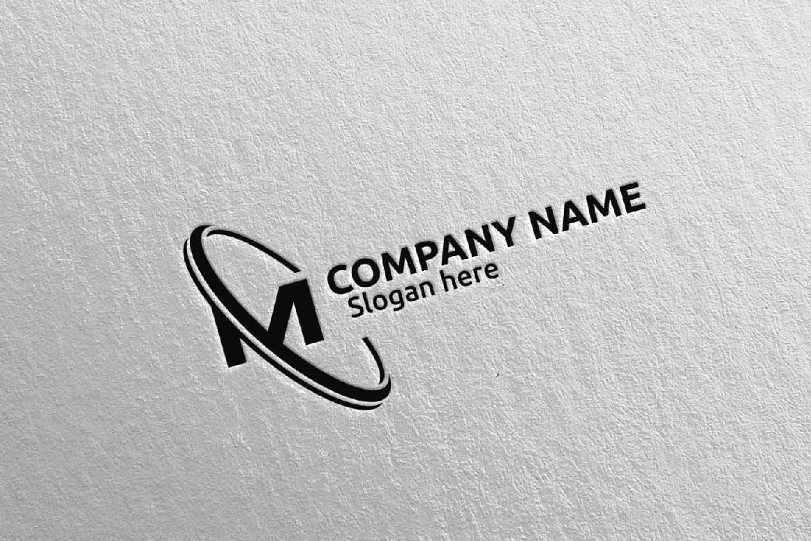 Letter M Logo Design 25 By Denayunethj Thehungryjpeg Com