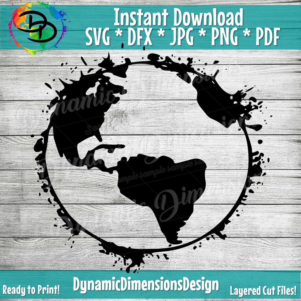 Download Earth Svg Earth Clipart Globe Svg File Earth Day Svg Earth Vector By Dynamic Dimensions Thehungryjpeg Com PSD Mockup Templates