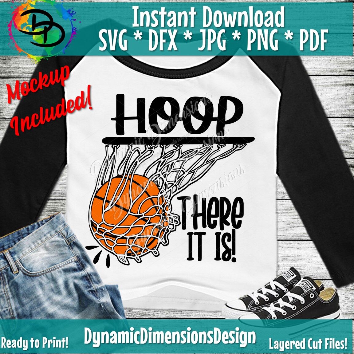 Download Basketball SVG, Hoop There it Is svg, Basketball shirt ...
