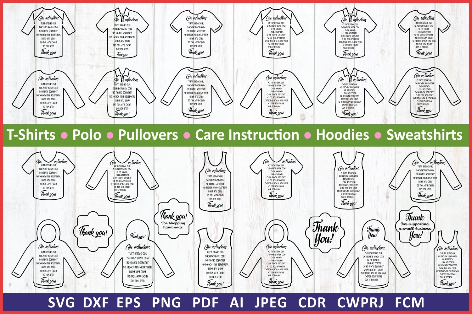 Download Care Instruction Svg Care Card Bundle Tshirts Svg Label By Zoya Miller Svg Thehungryjpeg Com