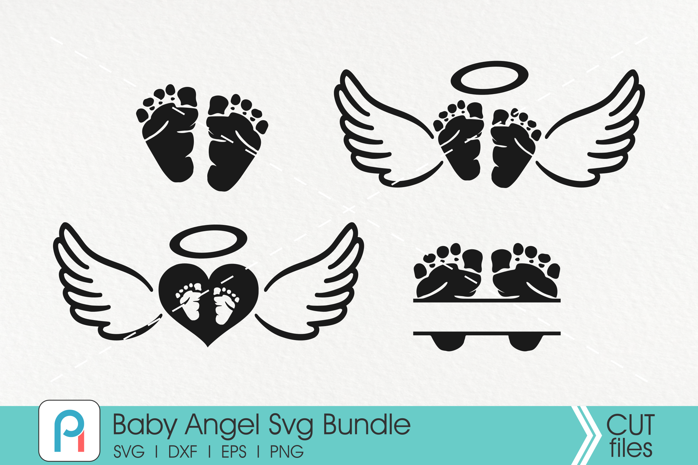 Download New Free Svg Design Stay At Home Baby Angel Wings Svg