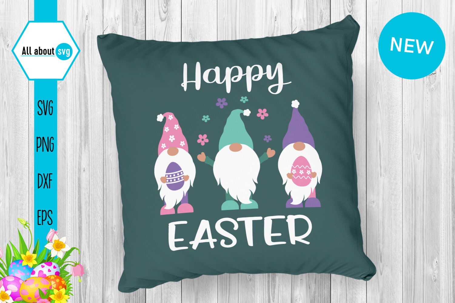 Download Easter Gnomes Bundle Svg By All About Svg | TheHungryJPEG.com