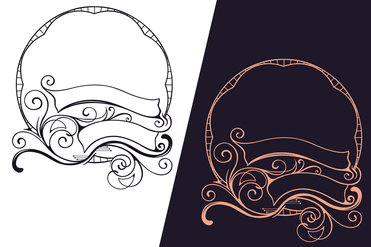 Download Art Nouveau Svg Cut File By Tatiana Cociorva Designs Thehungryjpeg Com