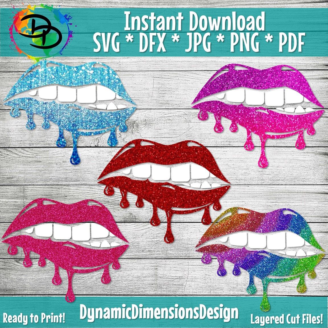 Download Drip Lip Svg, Dripping Lips, Sparkle Lips, Birthday Drip ...