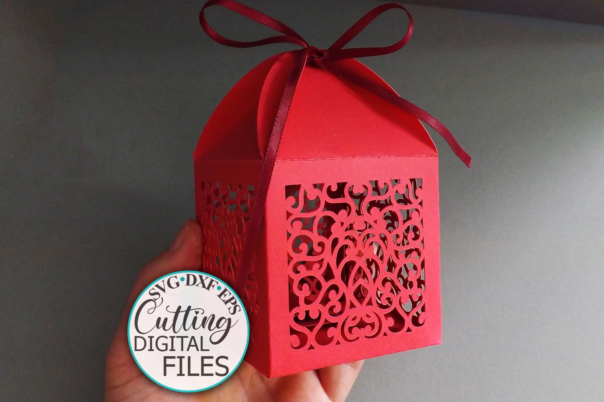 Wedding Favor Box Party Candy Gift Box Laser Cut Svg Template By Kartcreation Thehungryjpeg Com