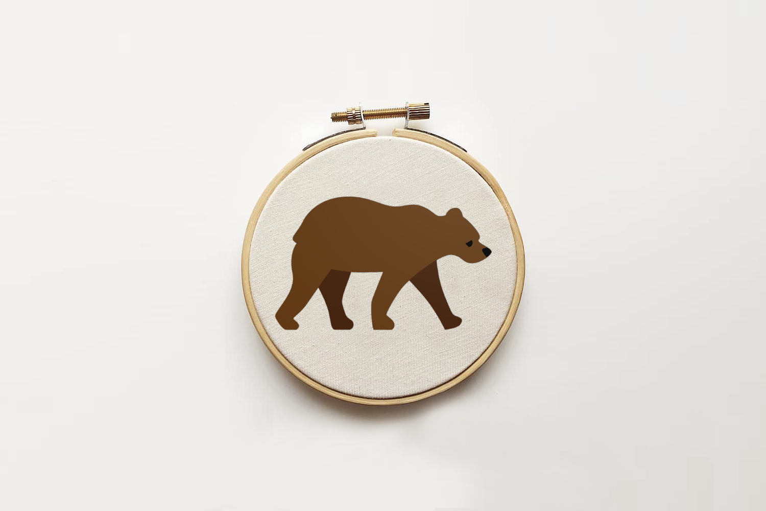 Walking Bear, SVG, PNG, DXF