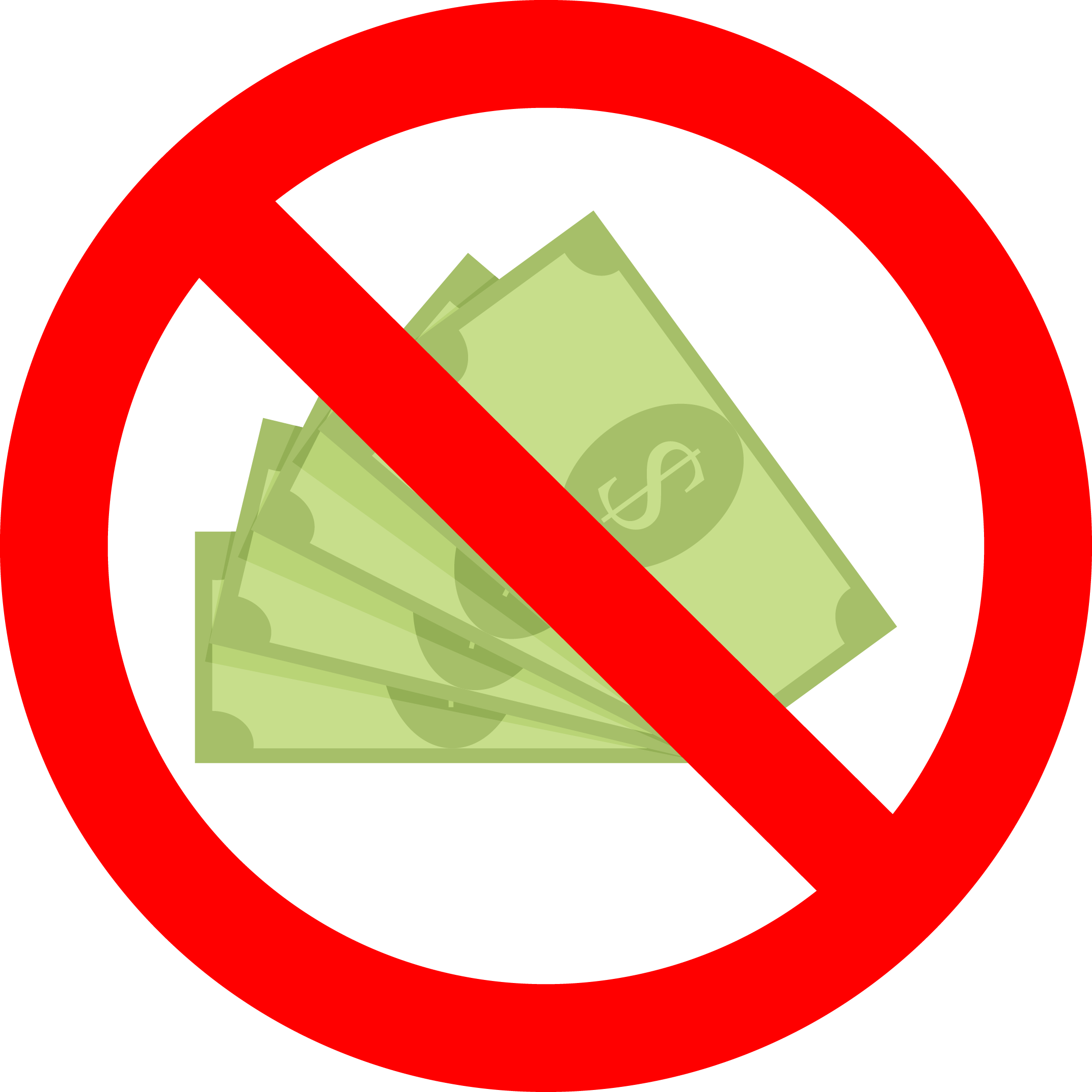 Cash ban icon vector By 09910190 | TheHungryJPEG