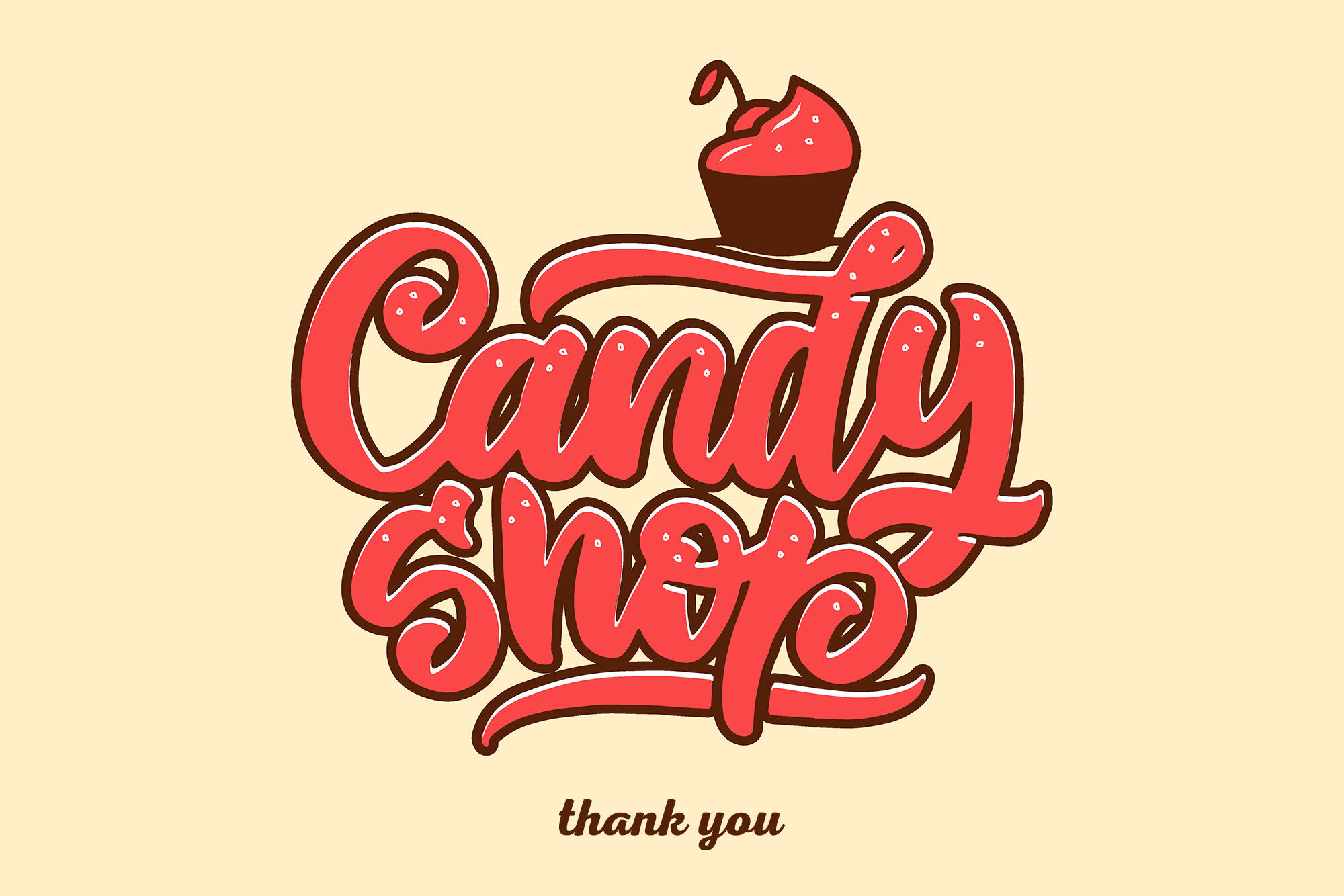 Sweet logos set By Lettering_Logo | TheHungryJPEG