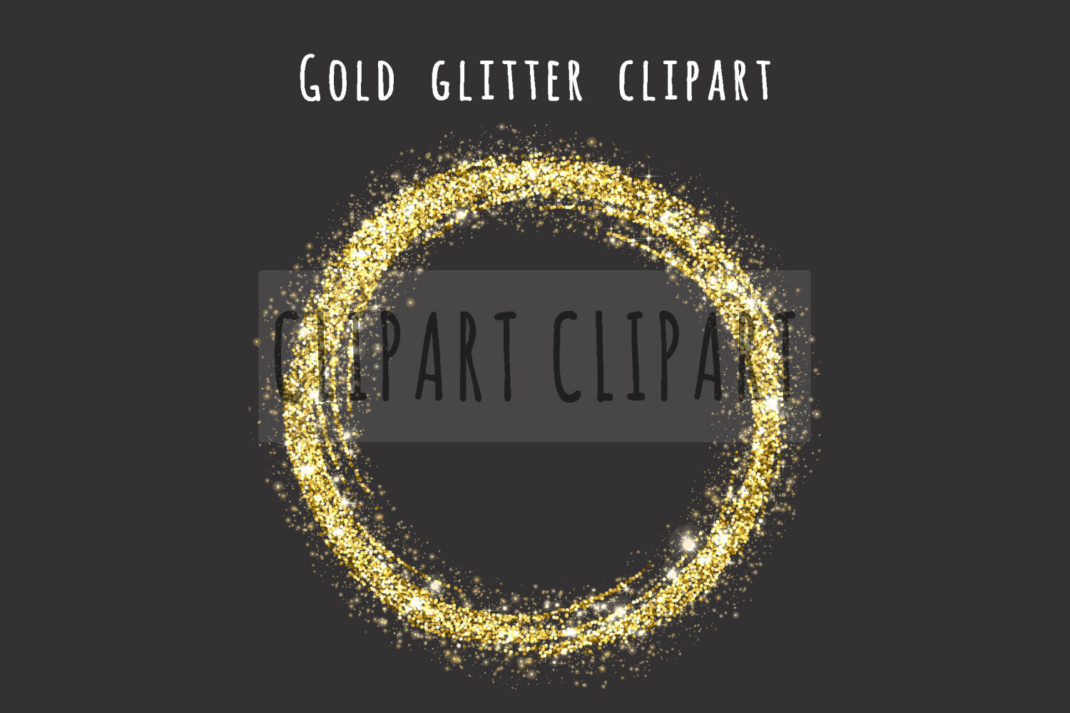 Gold Glitter Svg
