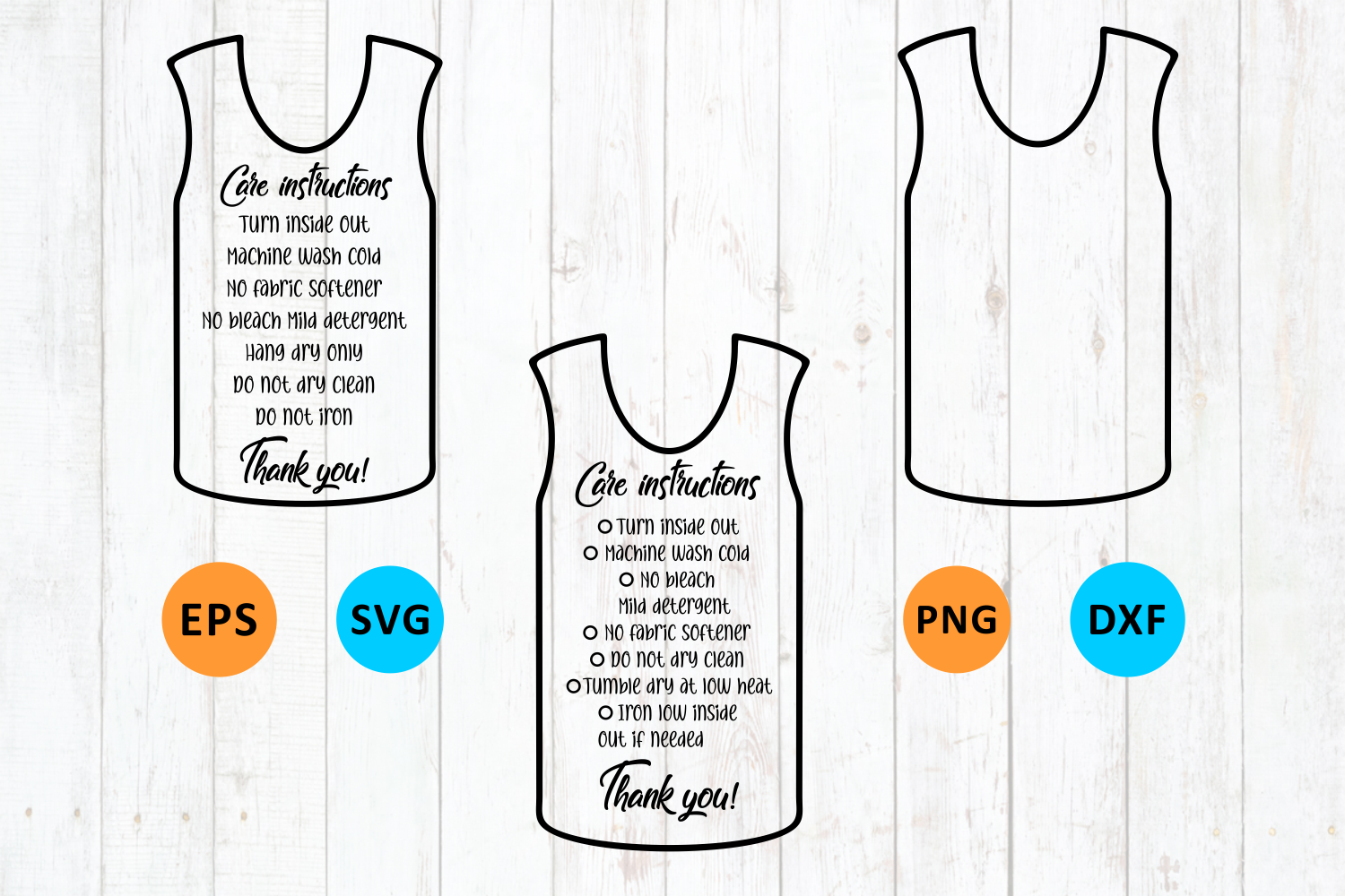 Download Care instruction Muscle Tanks TShirt svg By Zoya_Miller ...