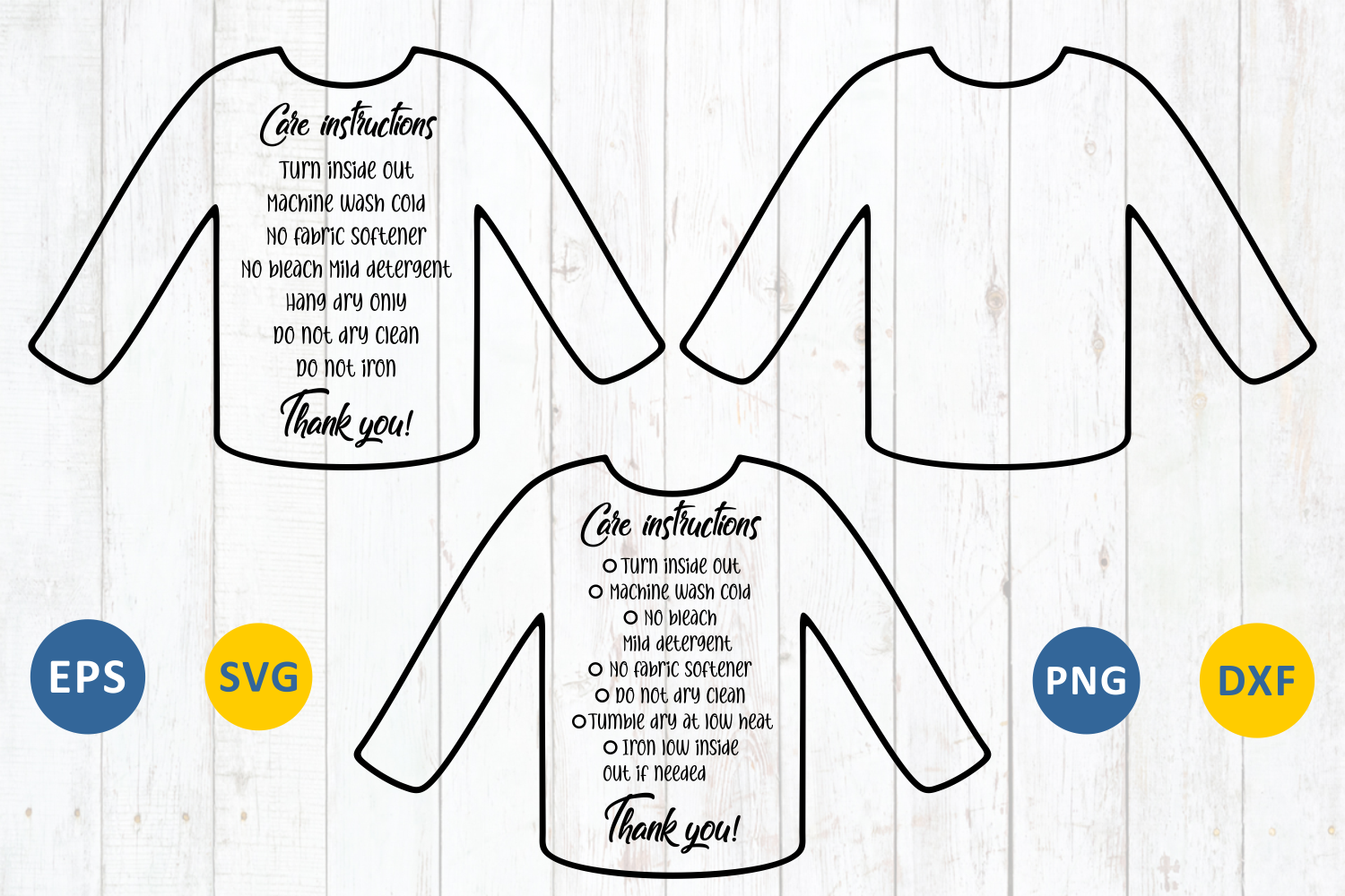 Download Care Instruction Longsleeve Sweatshirt Tshirt Svg By Zoya Miller Svg Thehungryjpeg Com