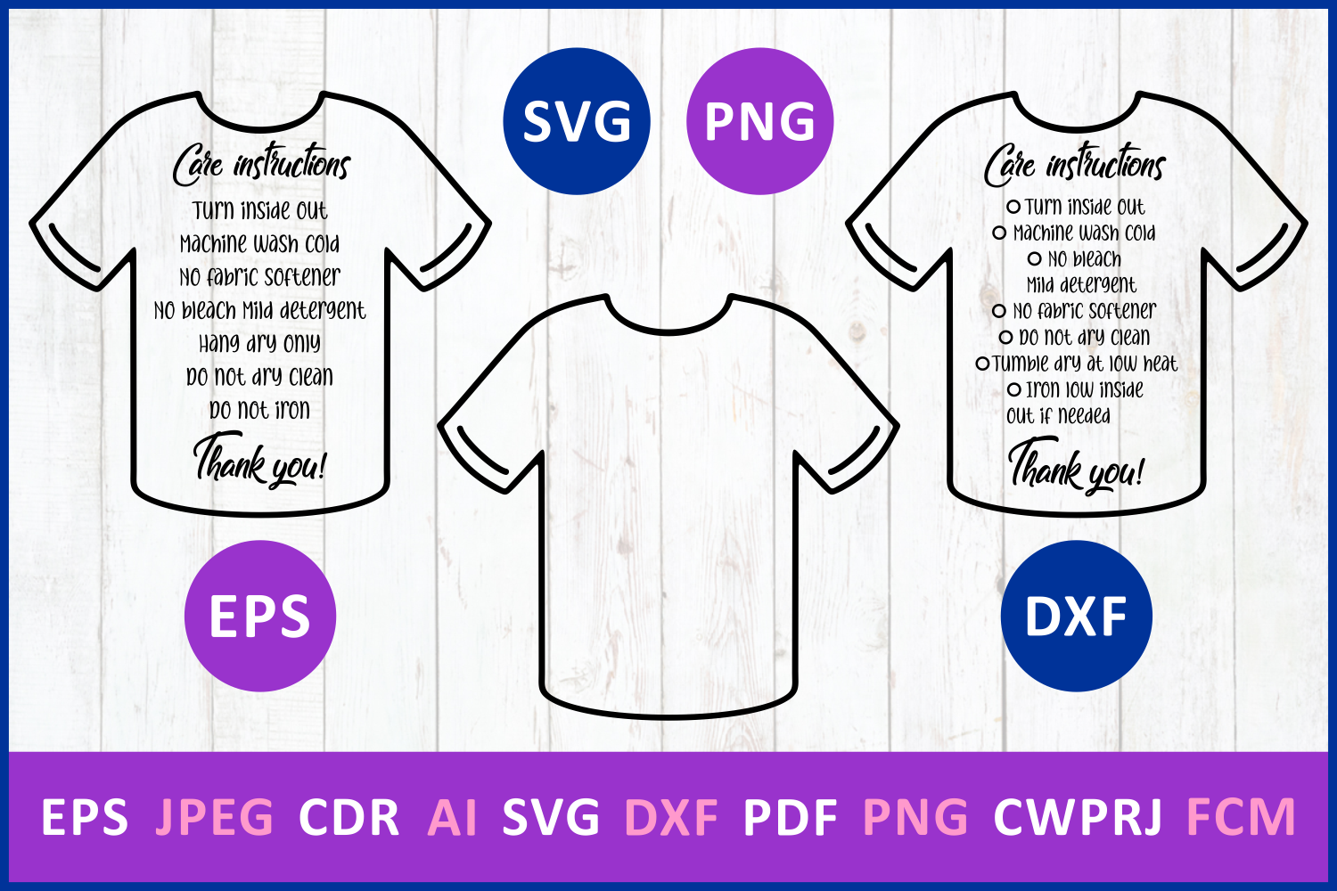 Download Care instruction T-Shirt svg By Zoya_Miller_SVG ...