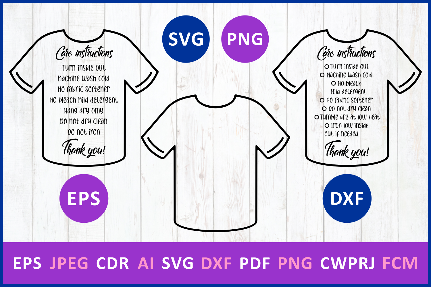 Care Instruction T Shirt Svg By Zoya Miller Svg Thehungryjpeg Com