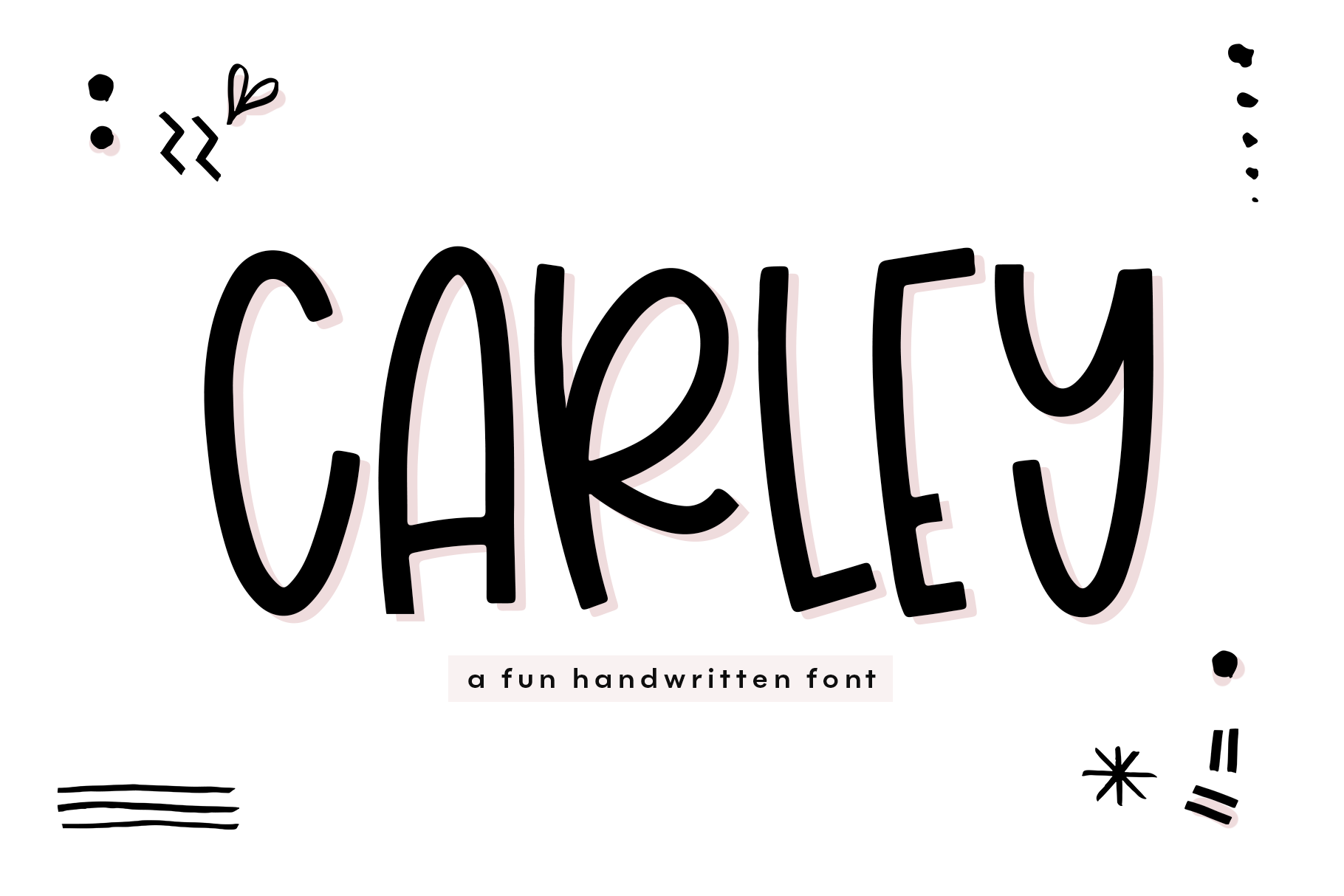 Carley Quirky Handwritten Font By Ka Designs Thehungryjpeg Com