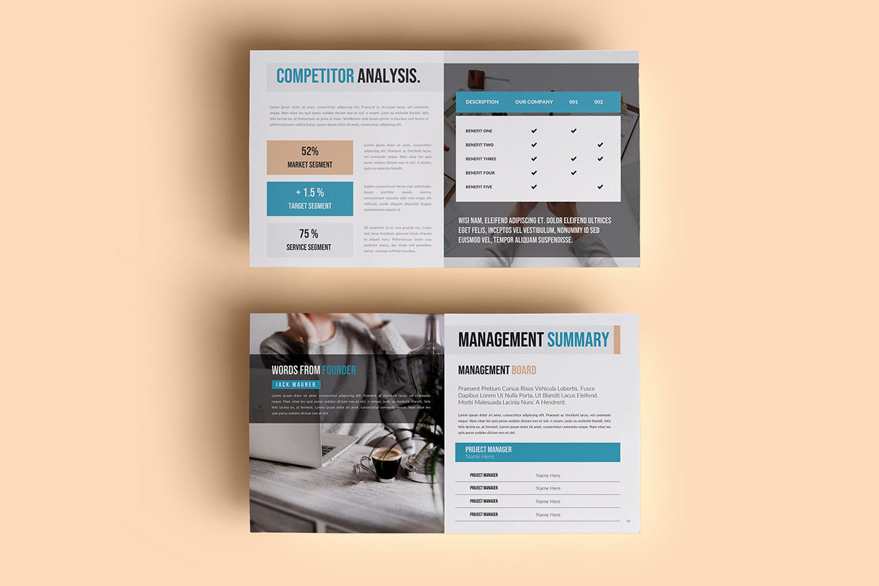 Ppt Template Business Plan Creativity Corporate By Franky Template Design Thehungryjpeg Com