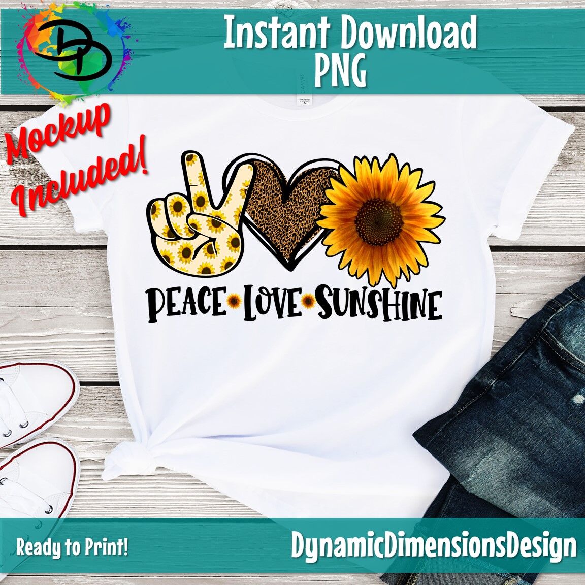 Download Peace Love Sunshine png, sunflower png, Peace Love png ...