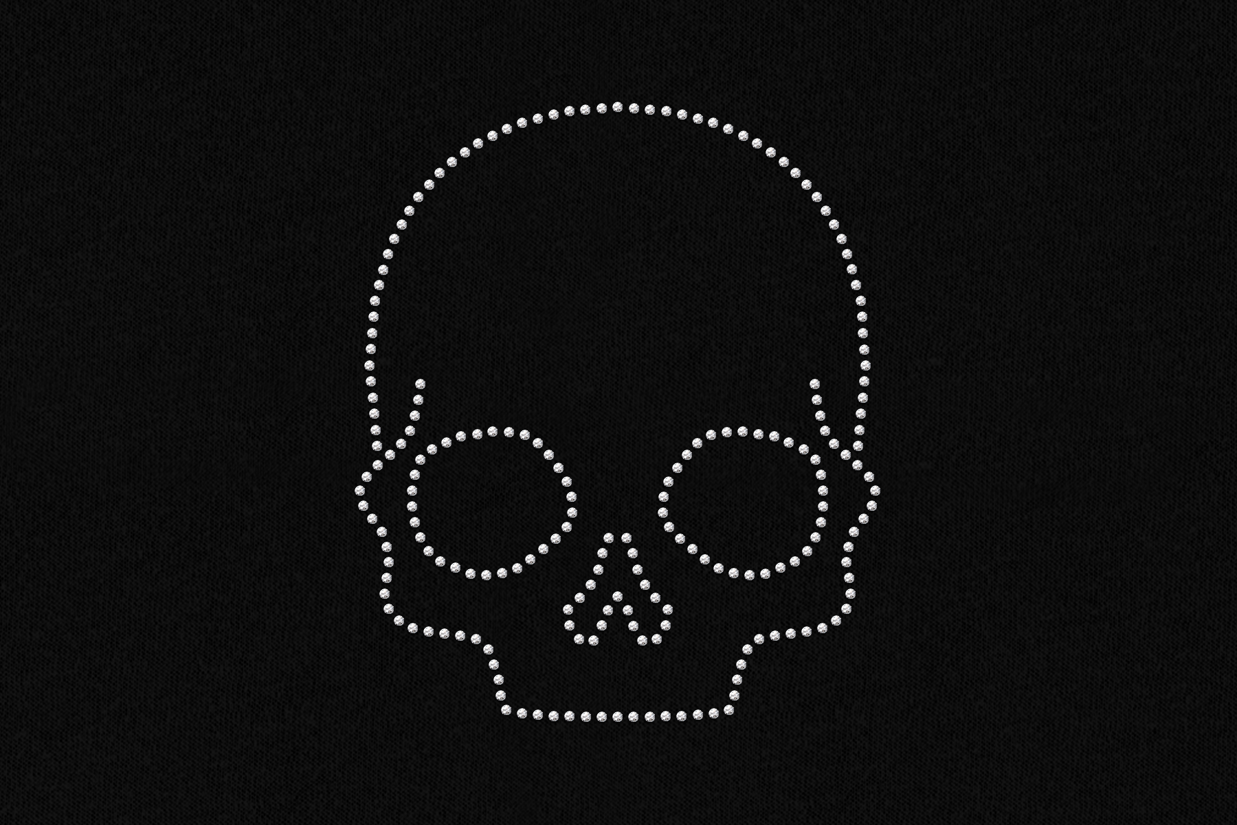 Skull Rhinestone Template Svg Png Dxf Eps By Designed By Geeks Thehungryjpeg Com