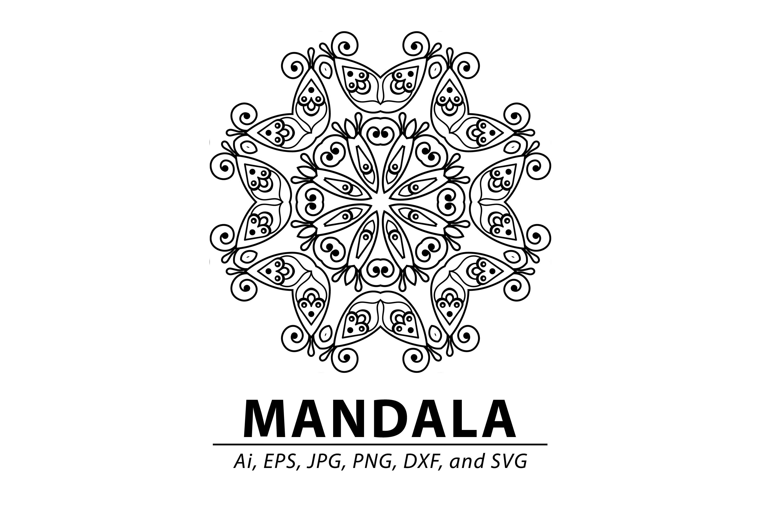 Download Mandala By Red Sugar Design Thehungryjpeg Com