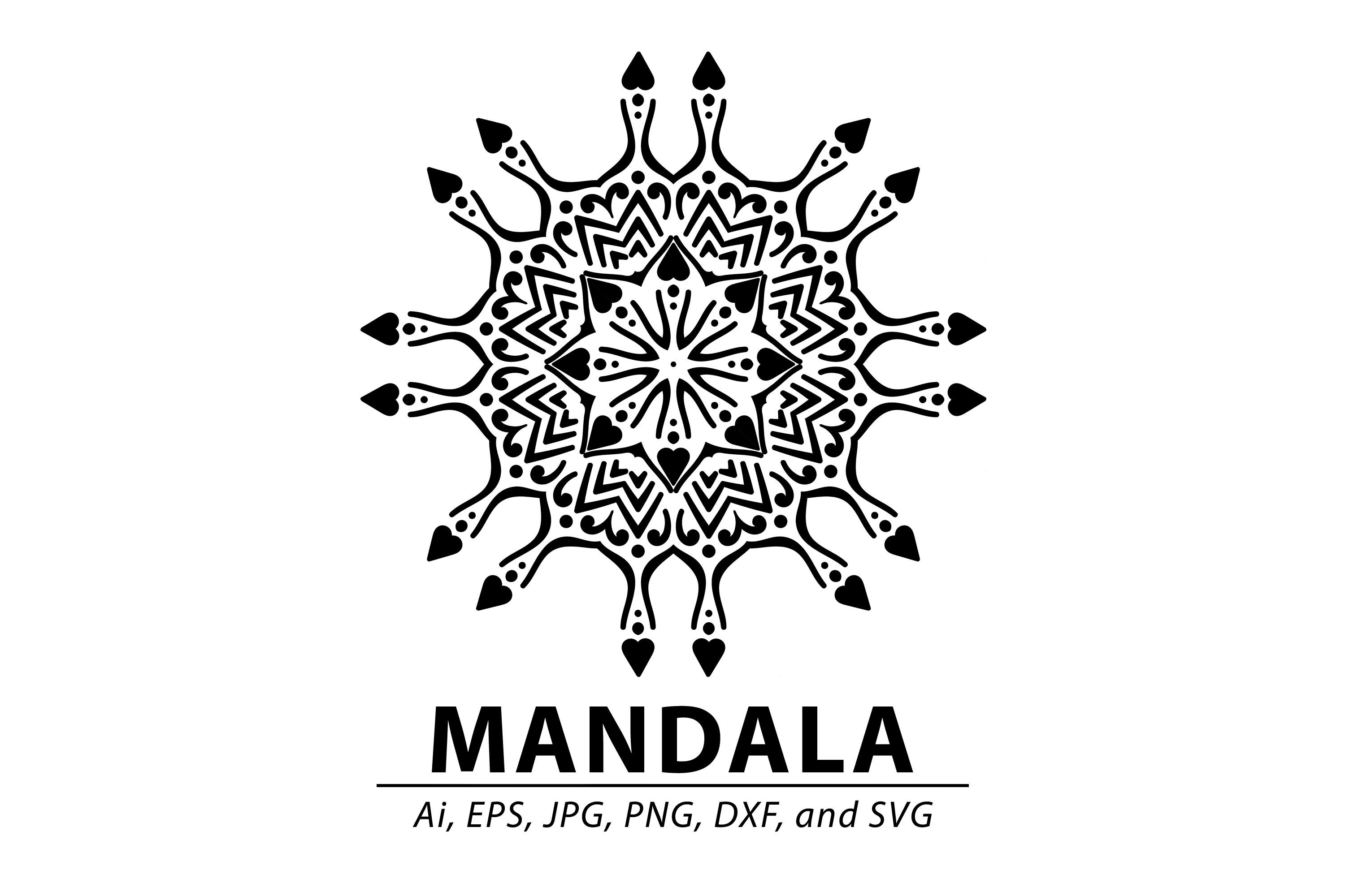 Mandala By Red Sugar Design Thehungryjpeg Com