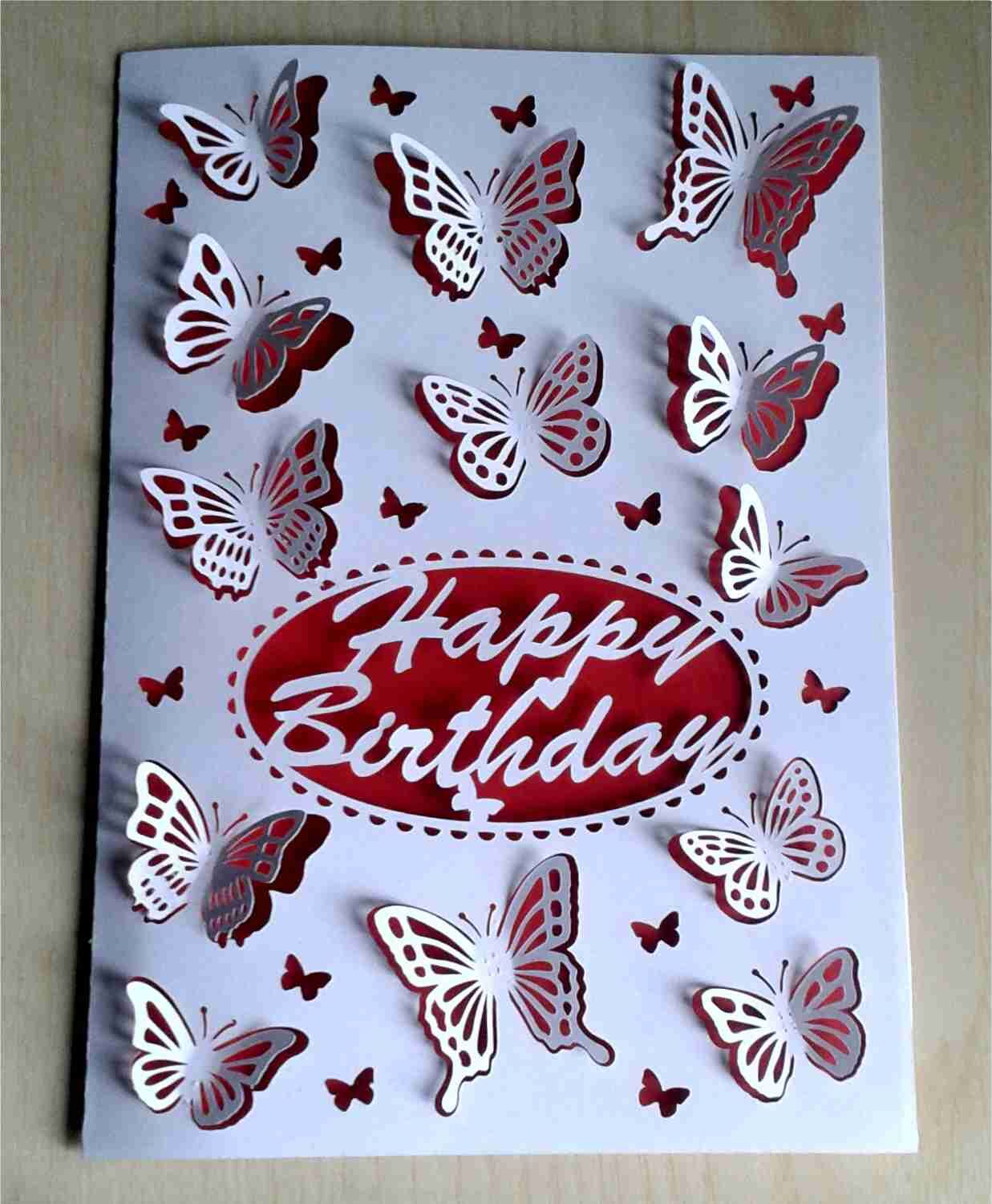 Happy Birthday Card Free SVG File Cricut