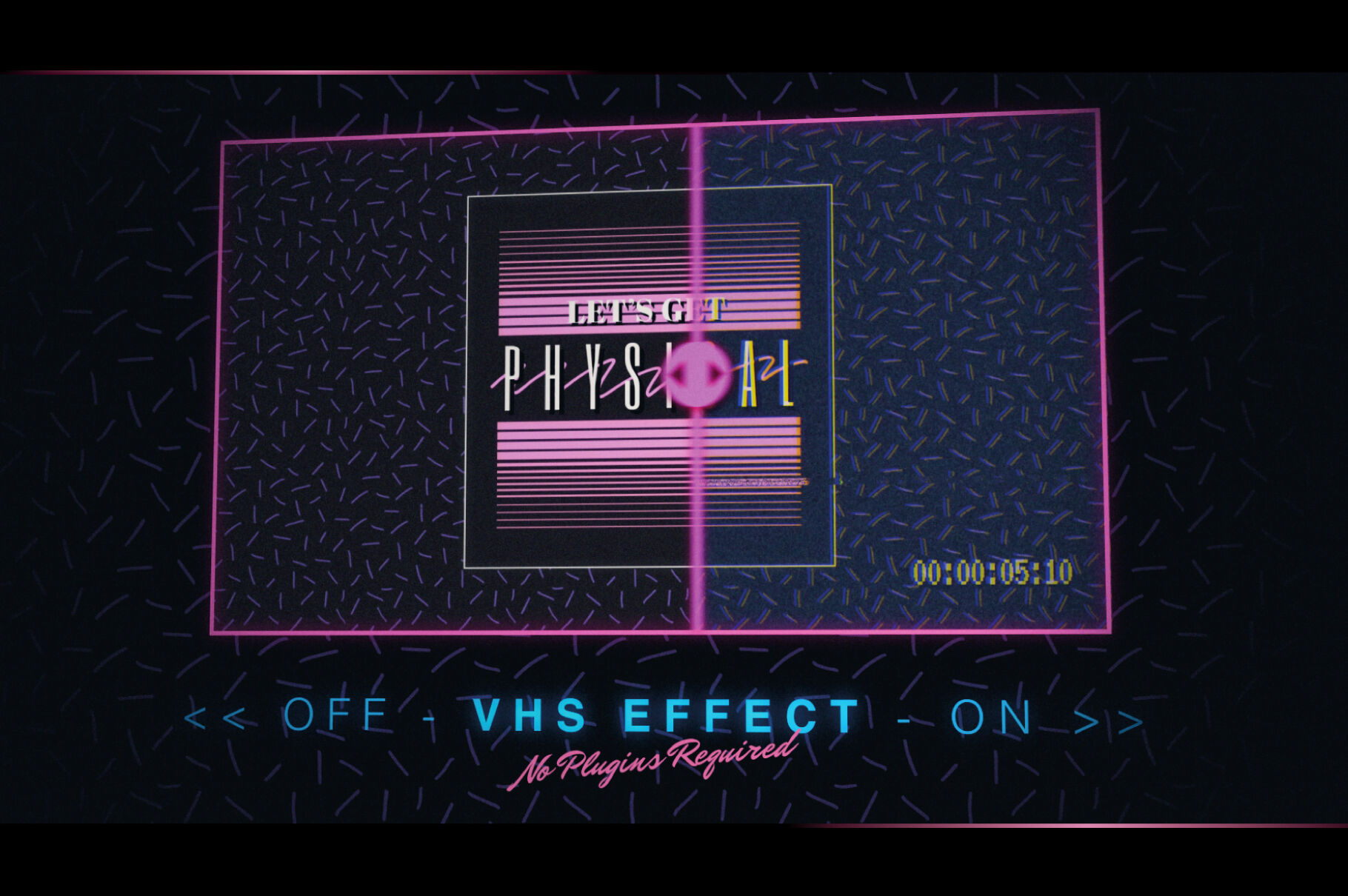 1980s Logo Animation Templates For After Effects By Wingsart Thehungryjpeg Com
