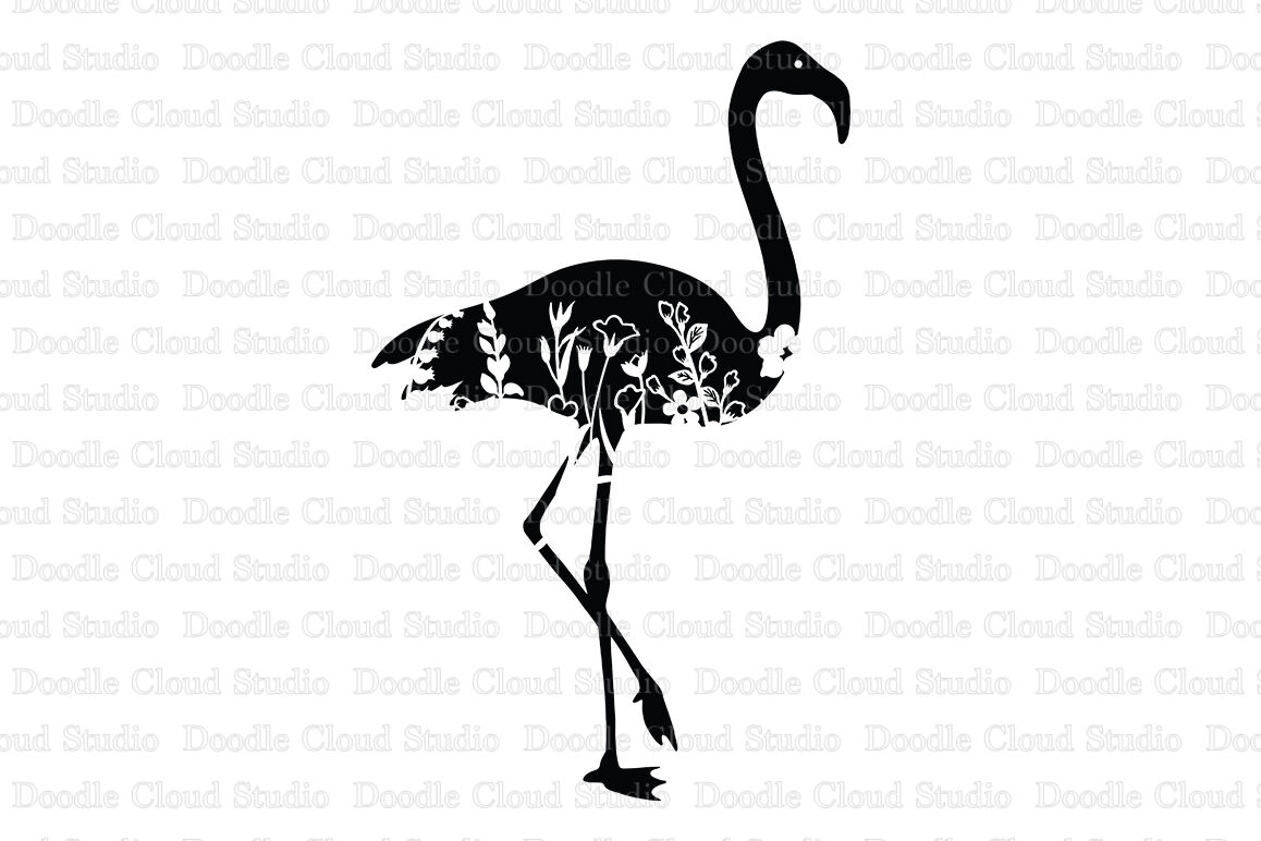 Download Floral Flamingo Svg Flamingo Clipart By Doodle Cloud Studio Thehungryjpeg Com