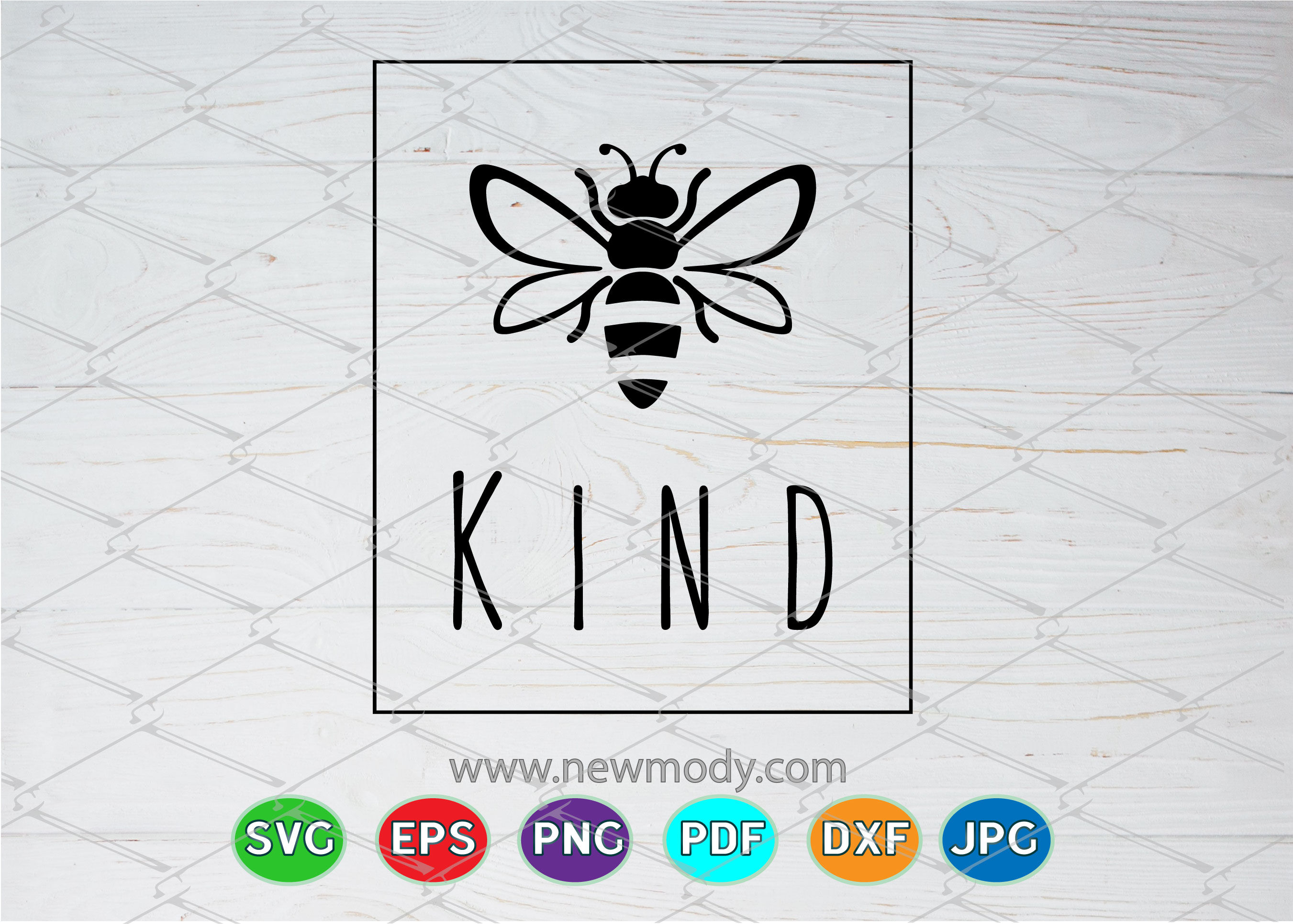 Free Bee Kind Svg 367 SVG PNG EPS DXF File