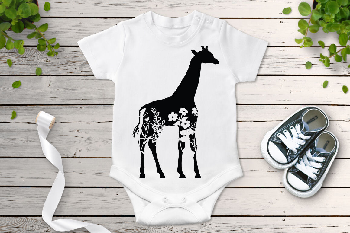 baby boy giraffe clipart