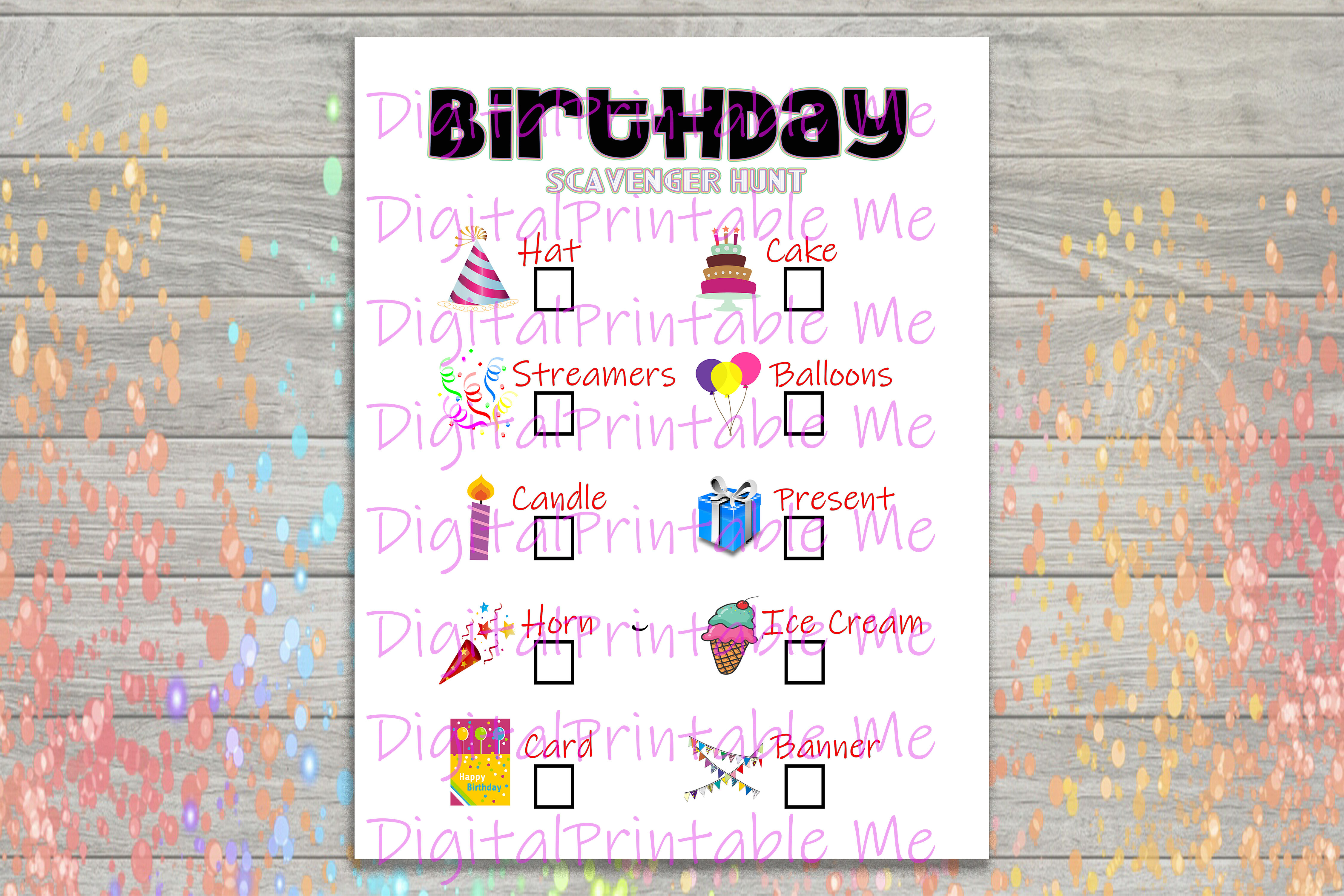 birthday-scavenger-hunt-printable-kids-activity-indoor-game-outdoor