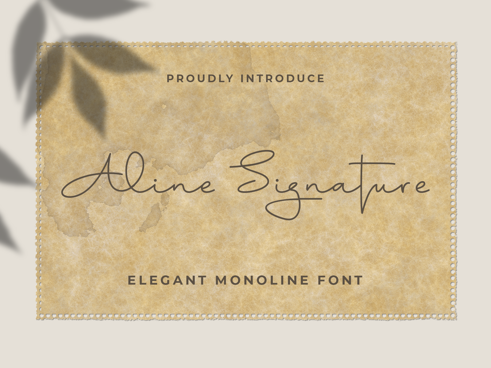 Aline Signature Font Elegant By Kongfont Thehungryjpeg Com