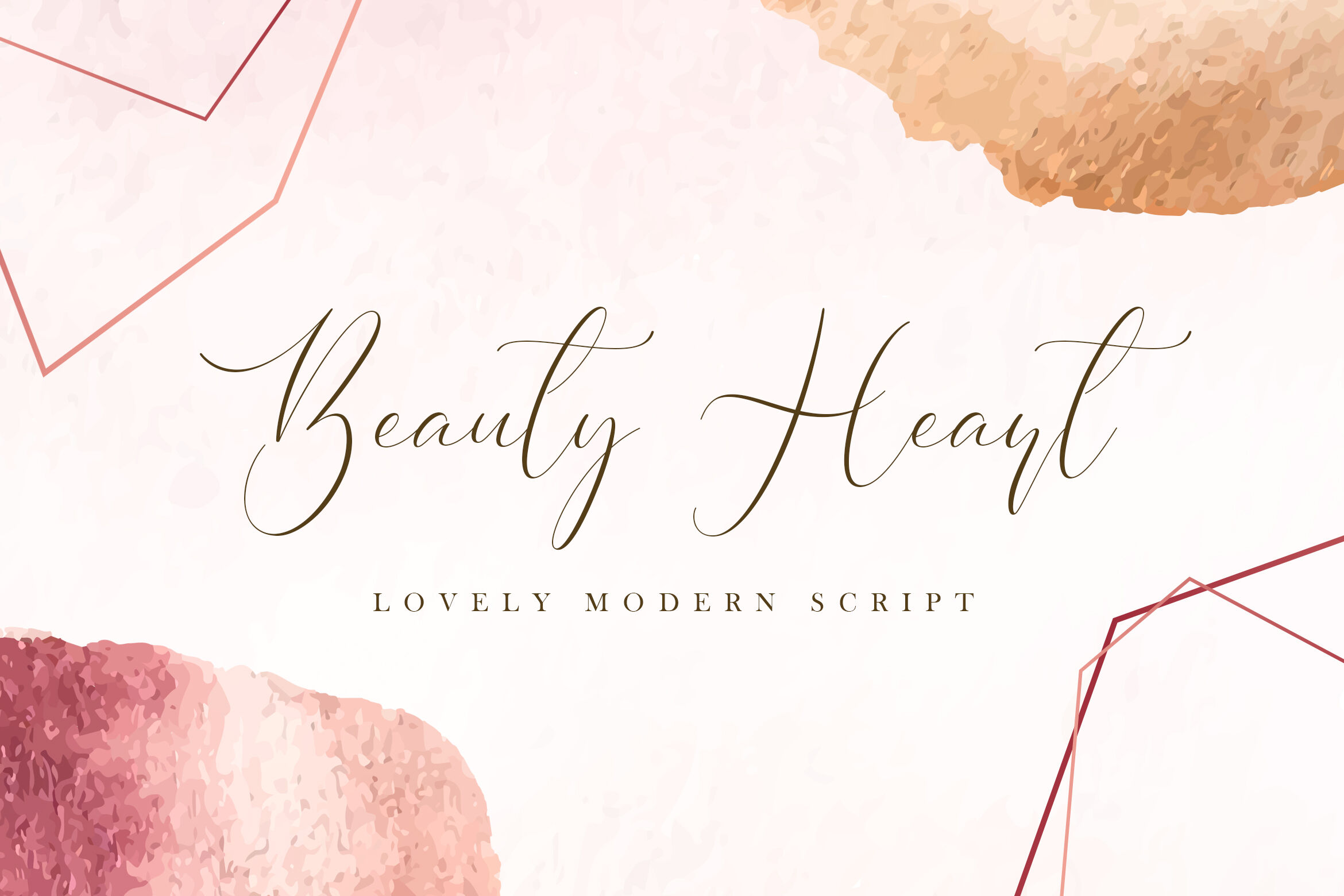 Beauty Heart Lovely Calligraphy Font By Stringlabs Thehungryjpeg Com