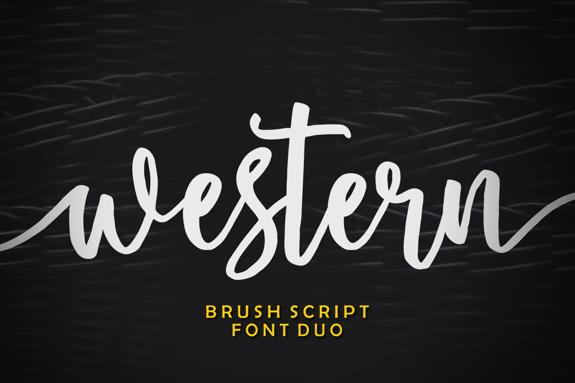 Western Font Duo By Soft Creative Thehungryjpeg Com