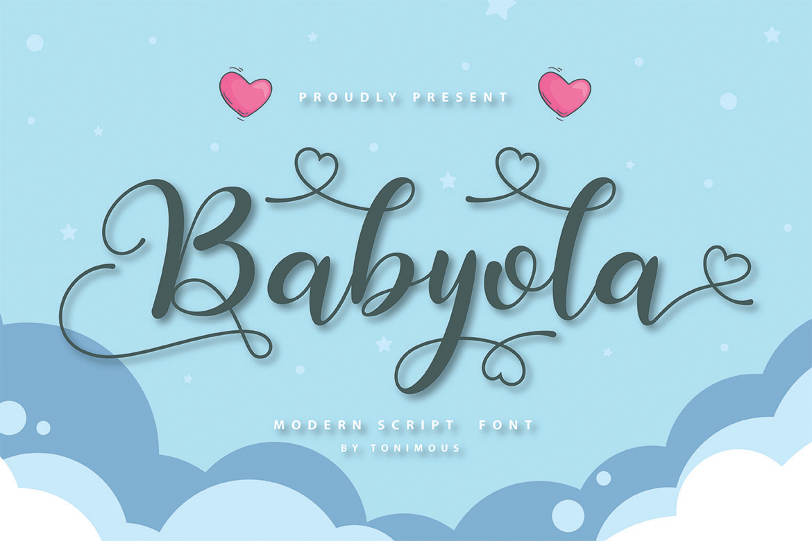 Babyola By Tonistudio Thehungryjpeg Com