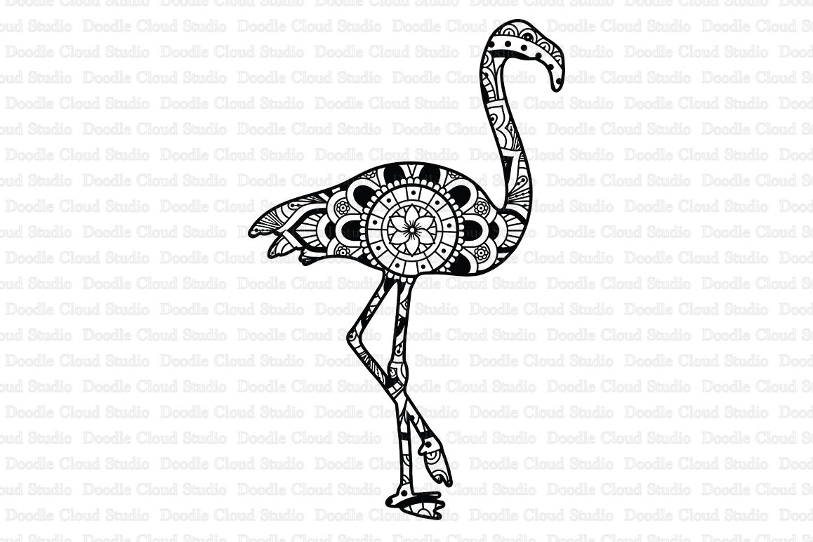 Download Flamingo Mandala Svg Cut Files Flamingo Mandala Clipart By Doodle Cloud Studio Thehungryjpeg Com