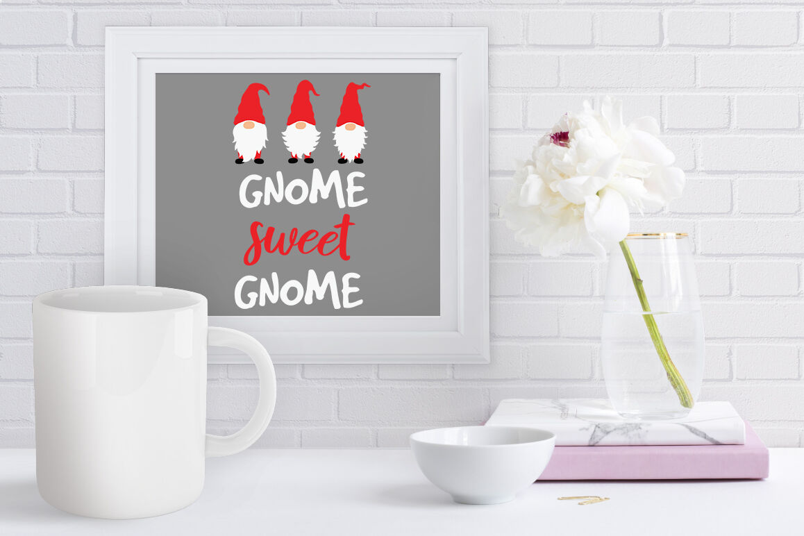 Download Gnome Sweet Gnome Svg Cut Files Gnome Clipart By Doodle Cloud Studio Thehungryjpeg Com