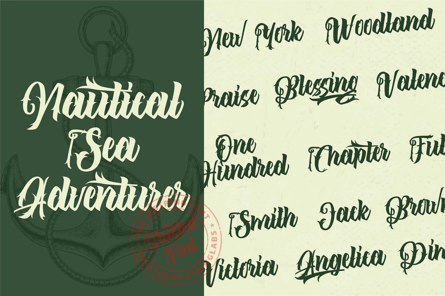 The Lastring Tattoo Script Font By Stringlabs Thehungryjpeg Com