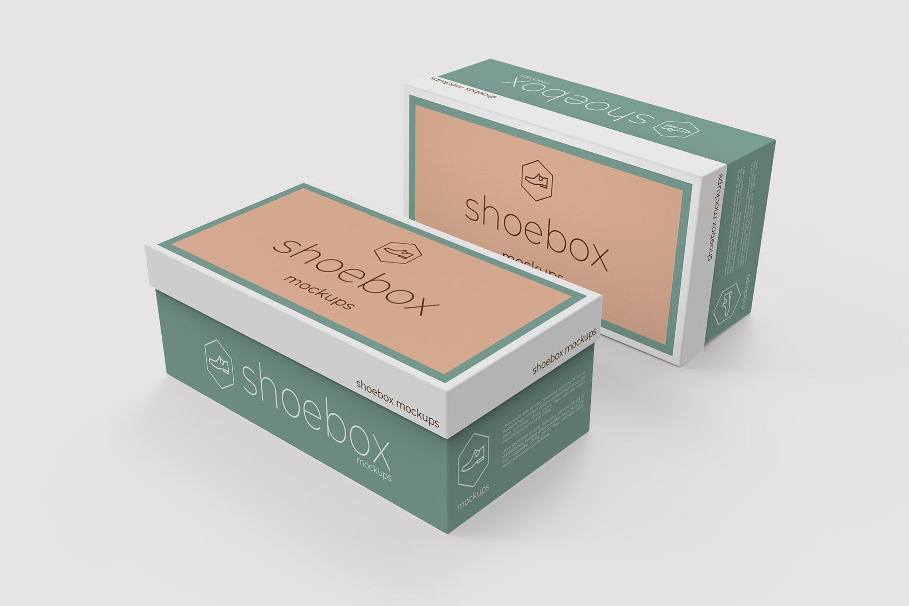 Download Shoe Box Mockup - 8 Views By Illusiongraphic | TheHungryJPEG.com