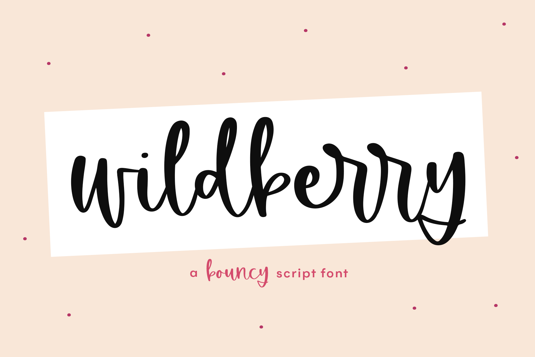 Wildberry A Handwritten Script Font By Ka Designs Thehungryjpeg Com