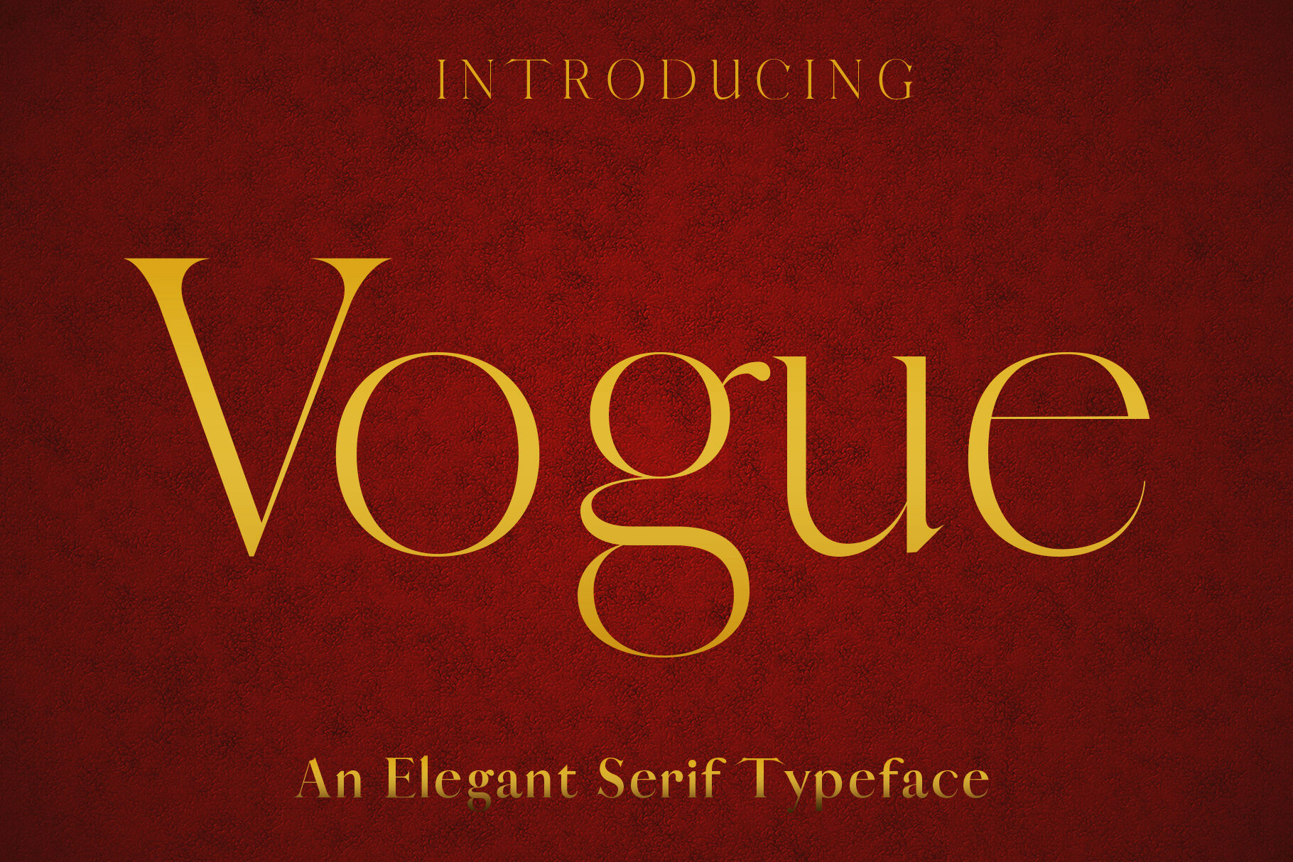 Vogue An Elegant Typeface By Dene Studios Thehungryjpeg Com