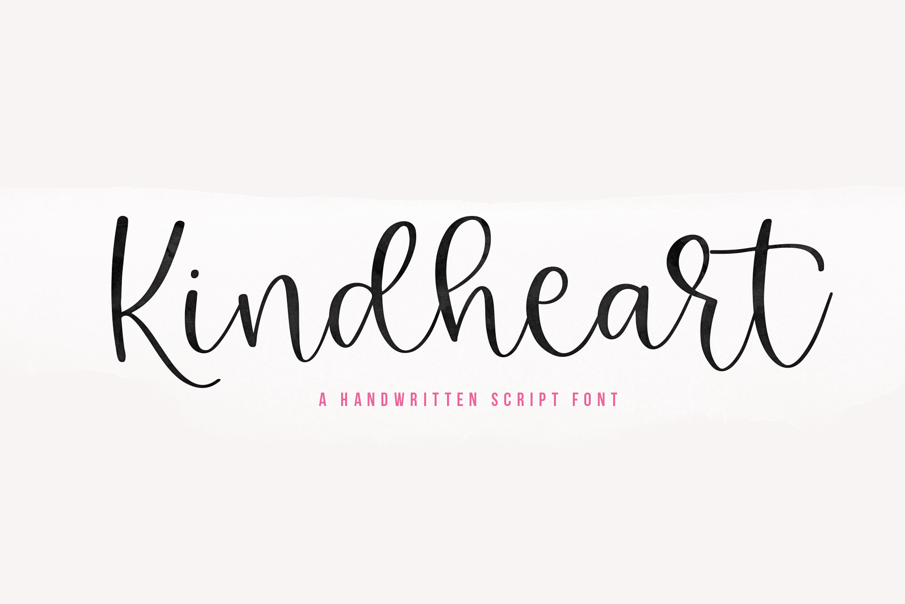 Kindheart Handwritten Script Font By Ka Designs Thehungryjpeg Com