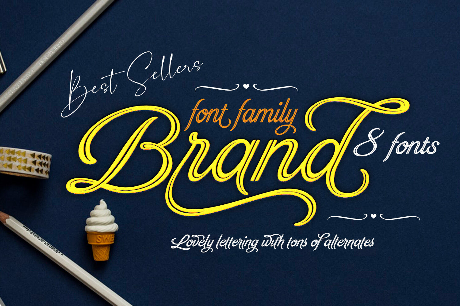 Brand Family Pack By Lian Types Thehungryjpeg Com