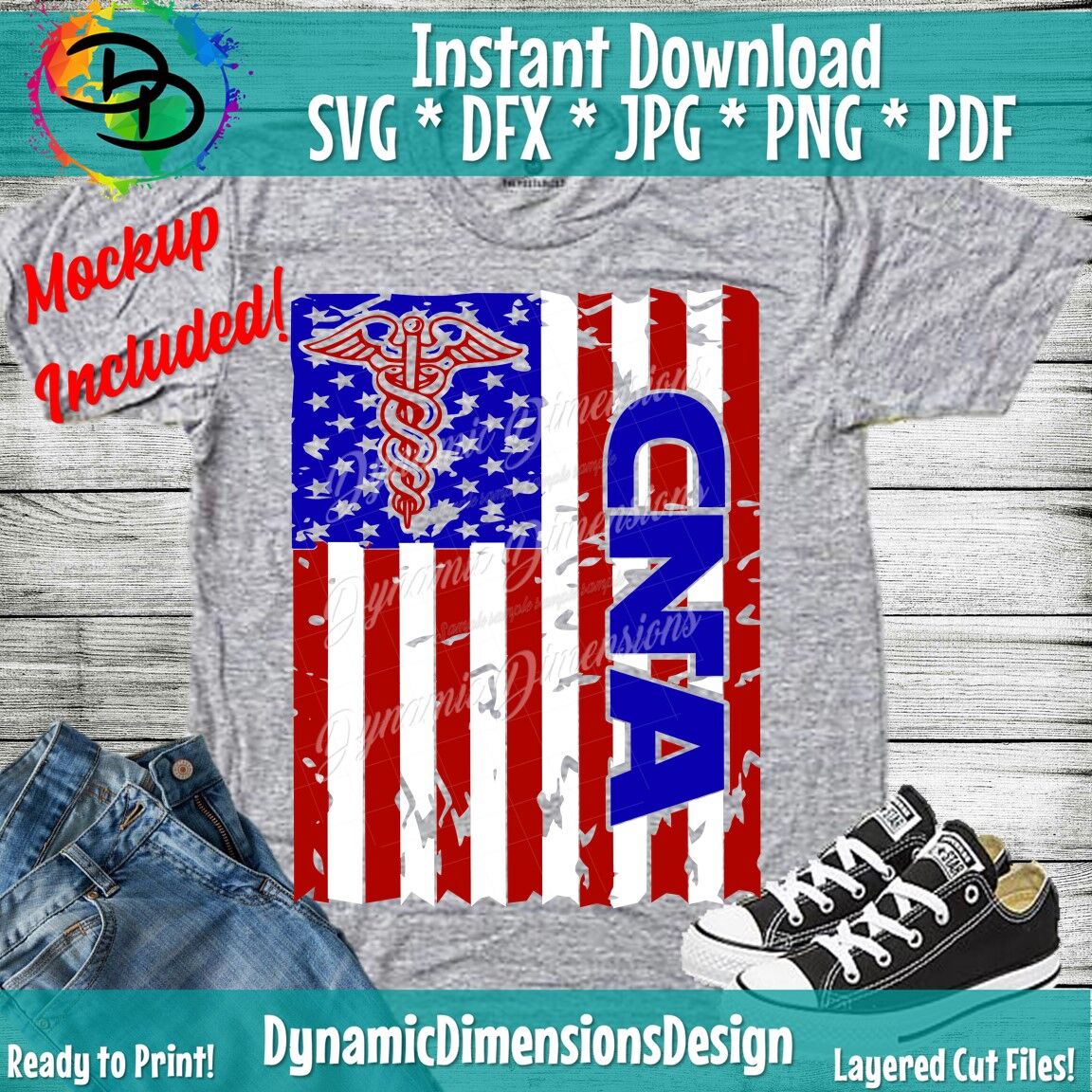 Download CNA svg, Flag SVG, Flag png, American flag svg, patriotic ...