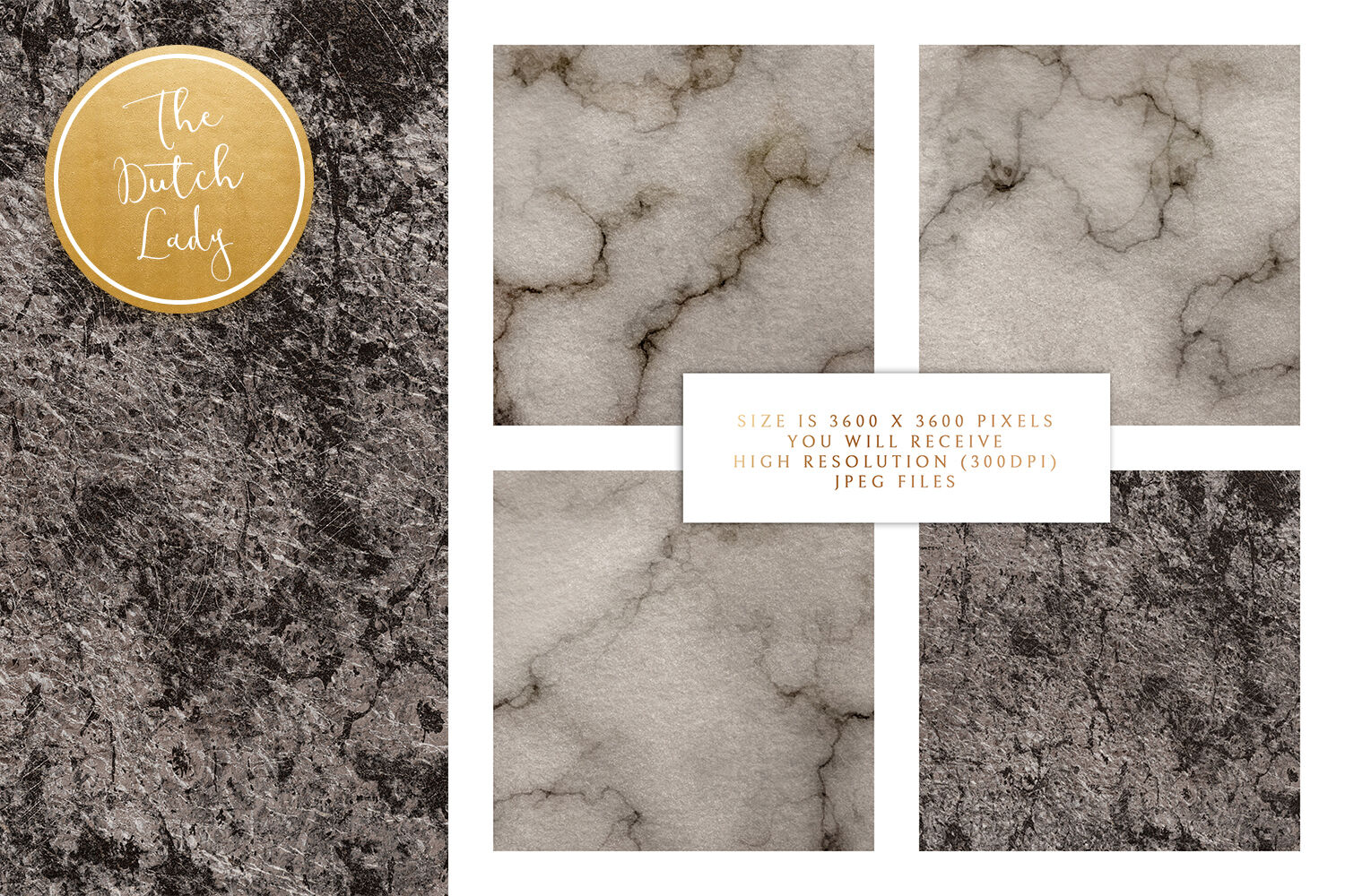 Gray Marble Texture Backgrounds By The Dutch Lady Designs Thehungryjpeg Com